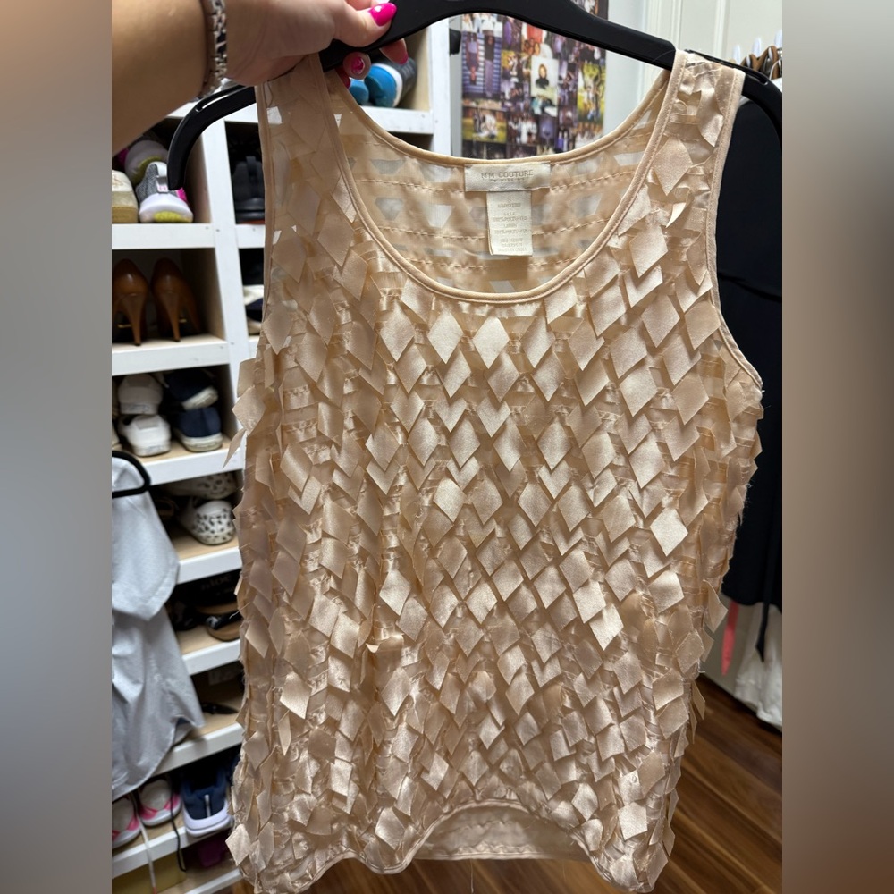 Gold top size S